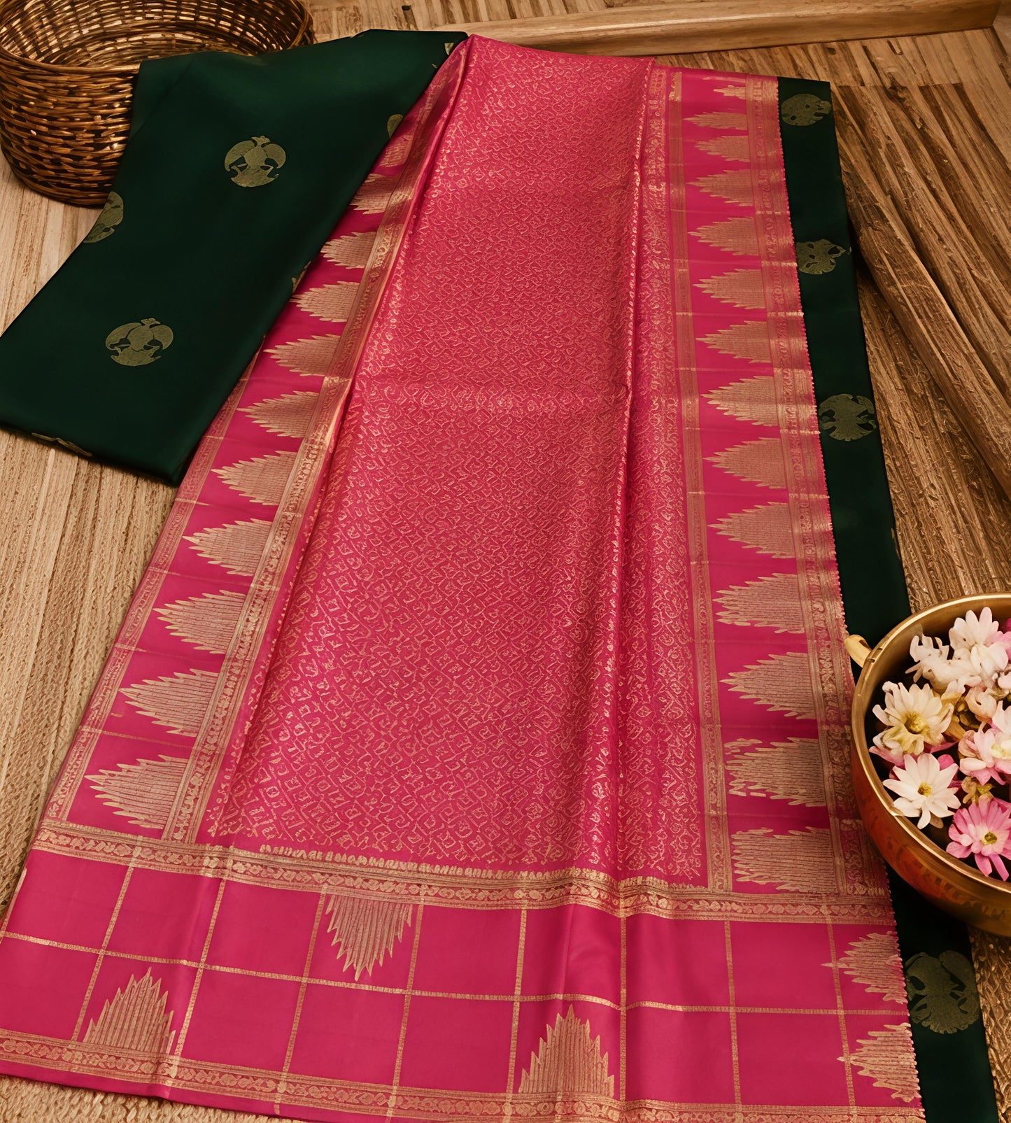 SEMI MYSORE CREPE SILK