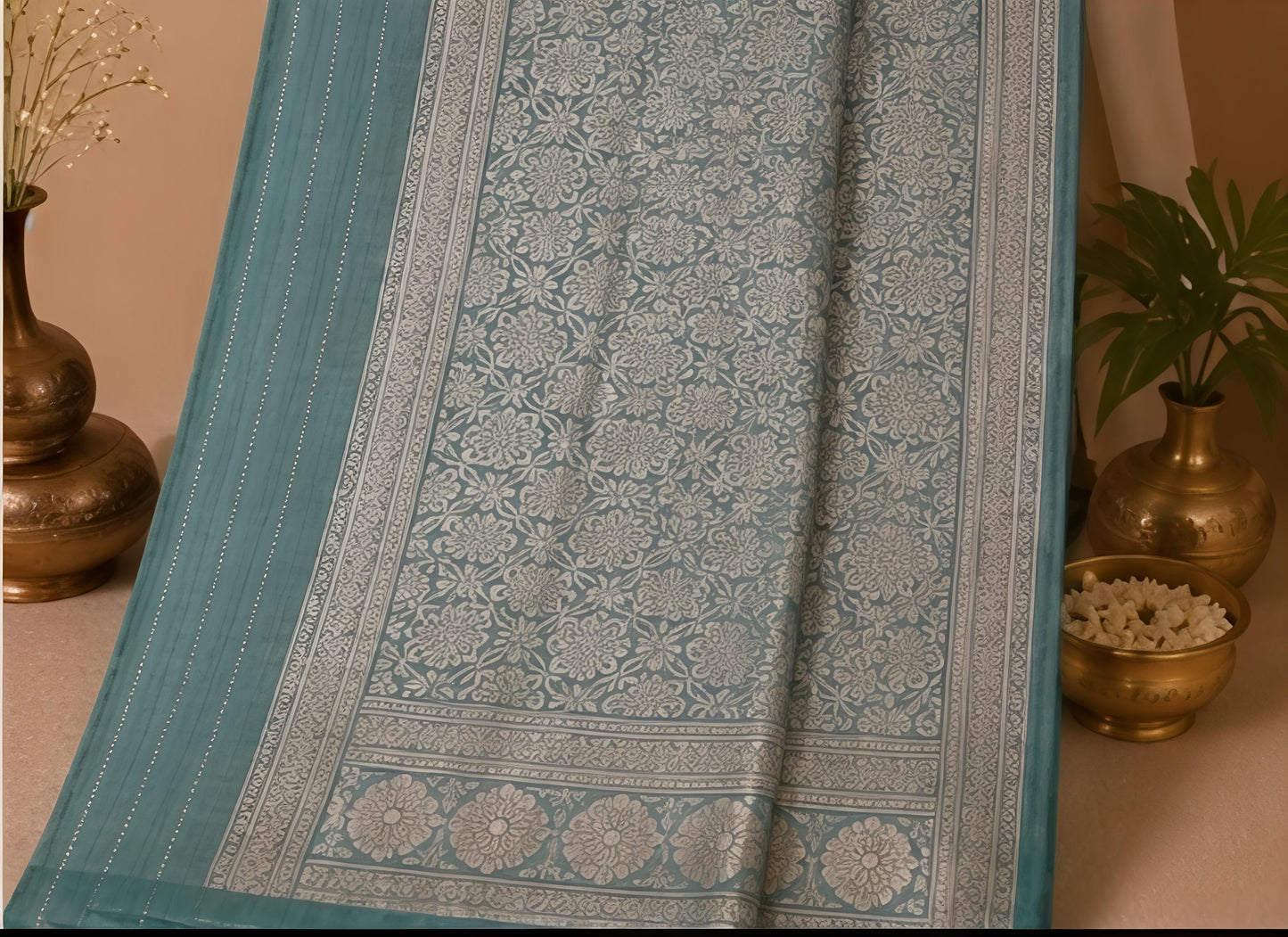 LINEN COTTON SAREE