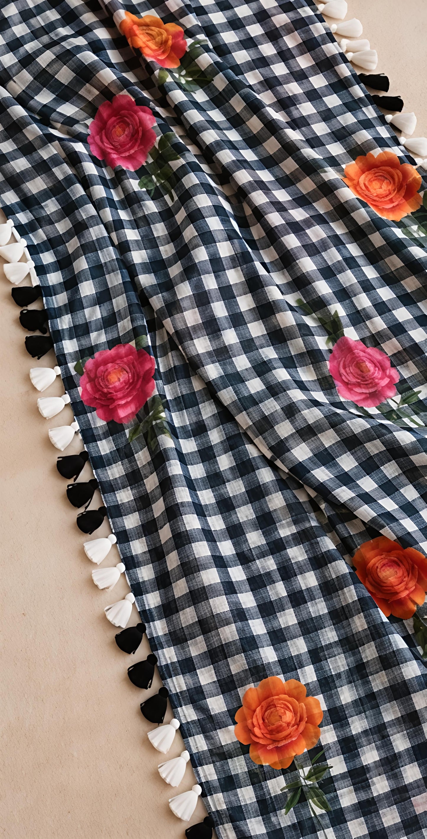 LINEN COTTON SAREE