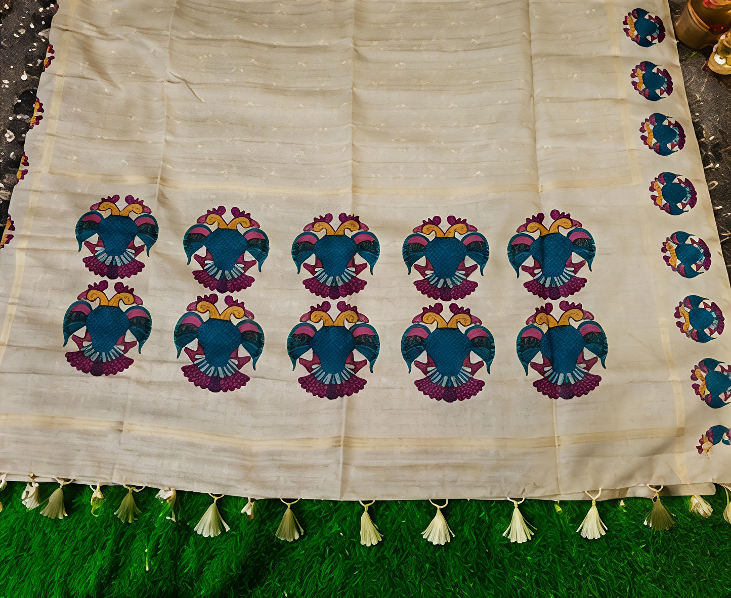 TUSSAR SILK SAREE