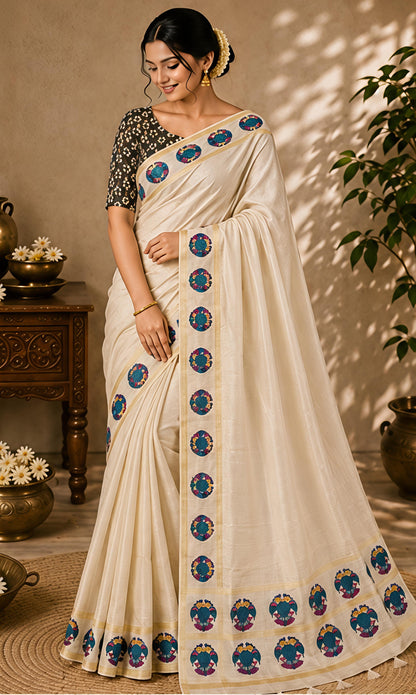 TUSSAR SILK SAREE