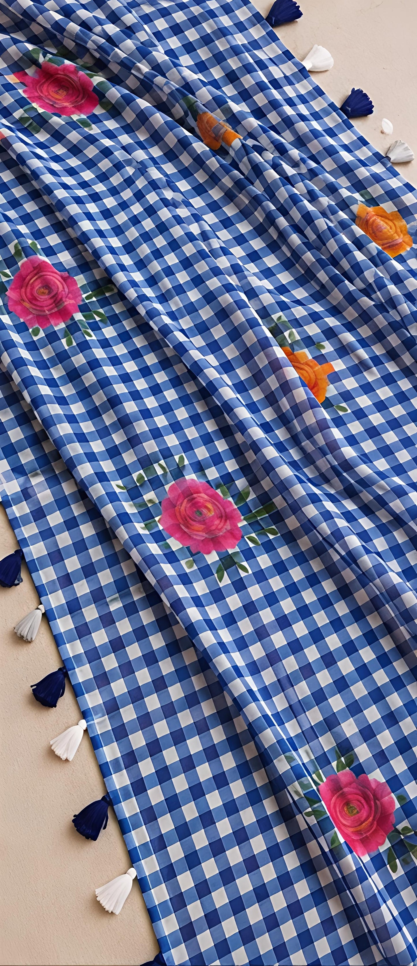LINEN COTTON SAREE