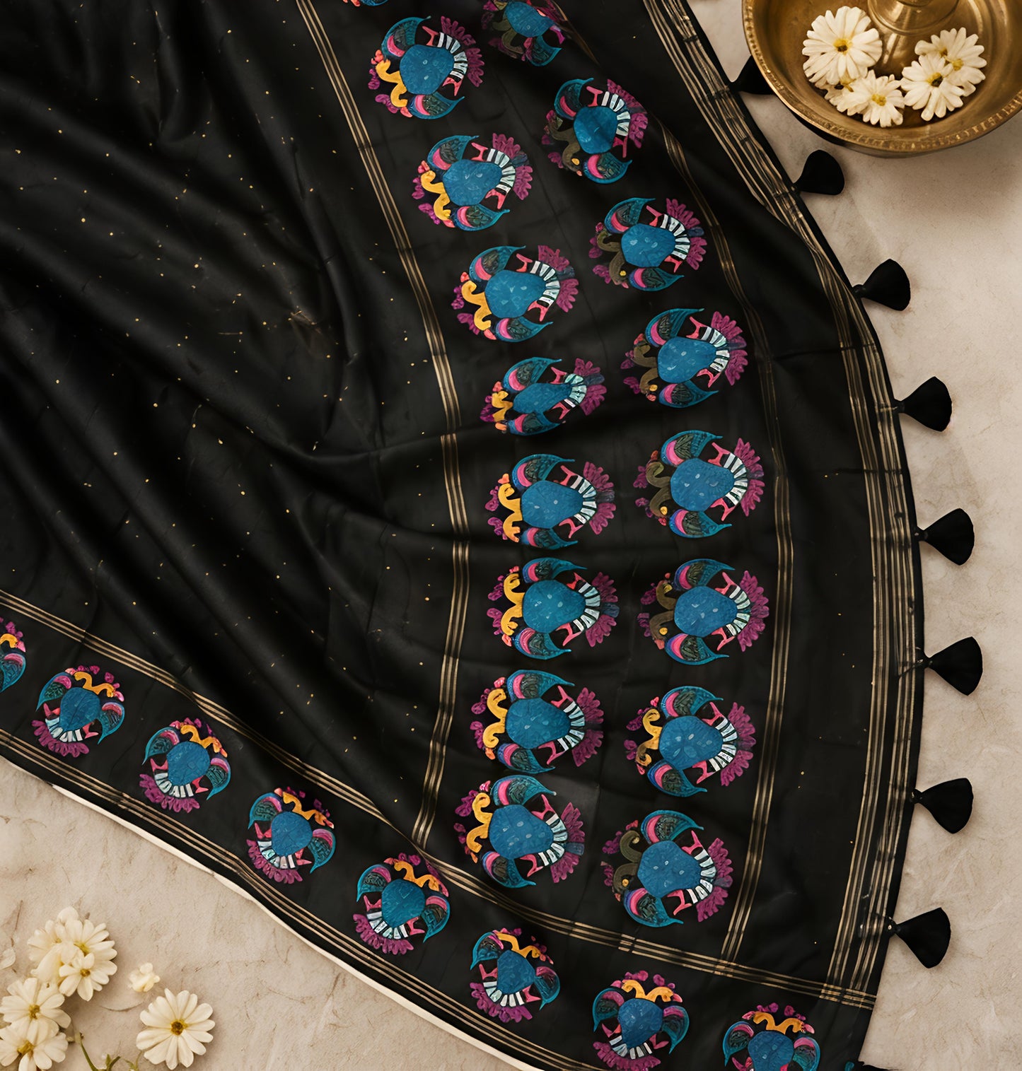 TUSSAR SILK SAREE