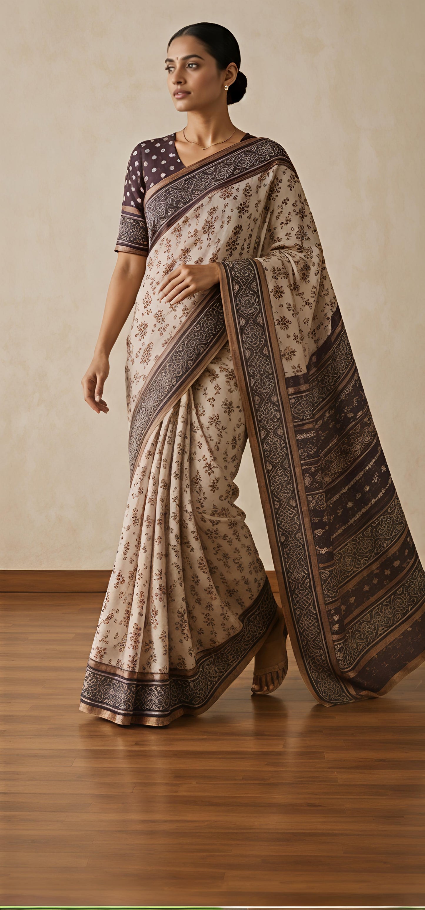 LINEN COTTON SAREE