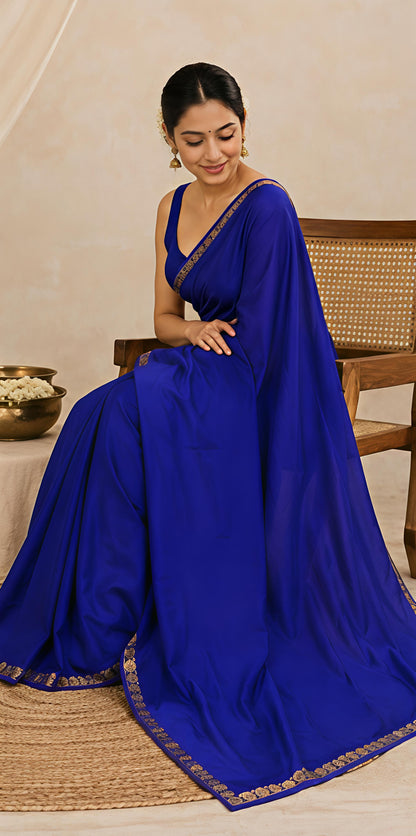 SEMI MYSORE CREPE SILK