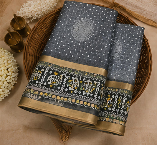 LINEN COTTON SAREE