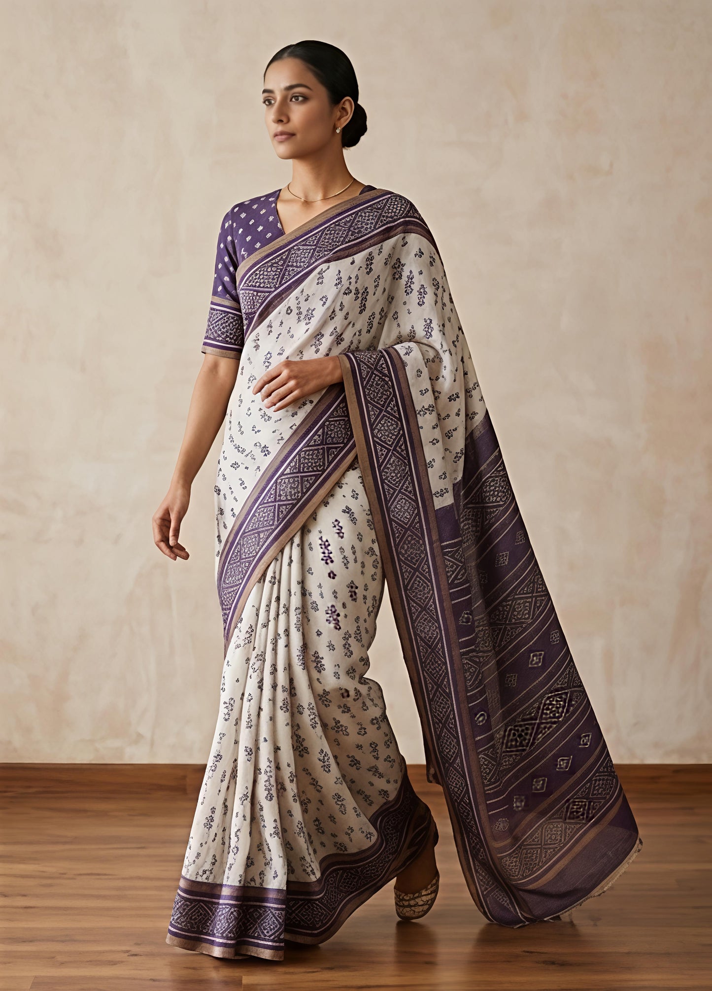LINEN COTTON SAREE
