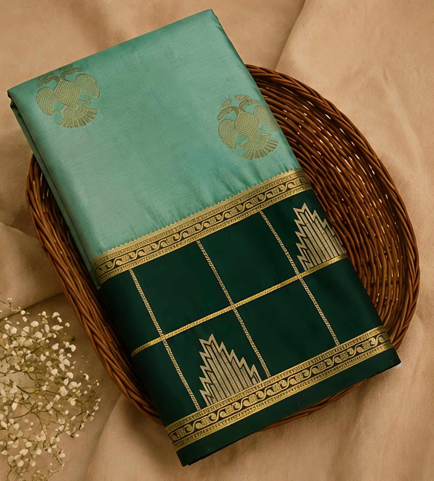 SEMI MYSORE CREPE SILK