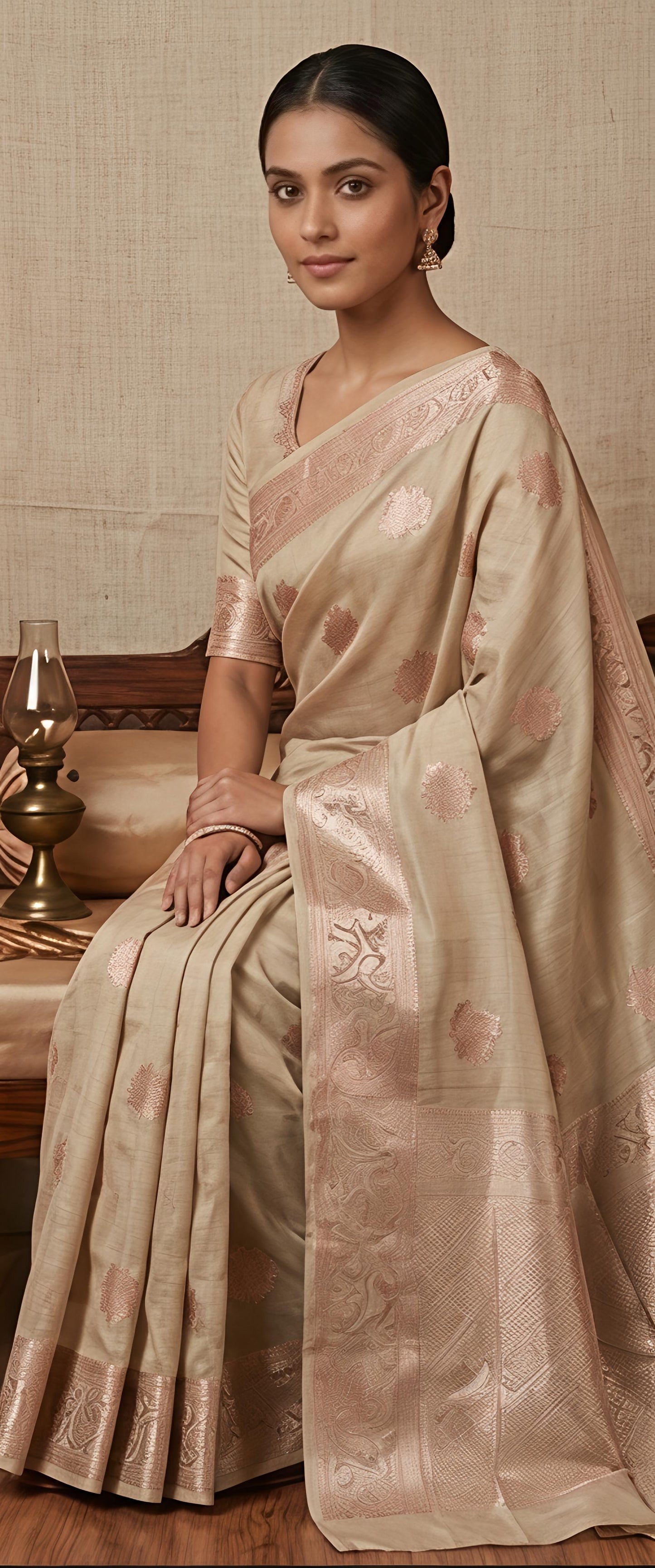 LINEN COTTON SAREE