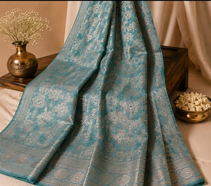 LINEN COTTON SAREE