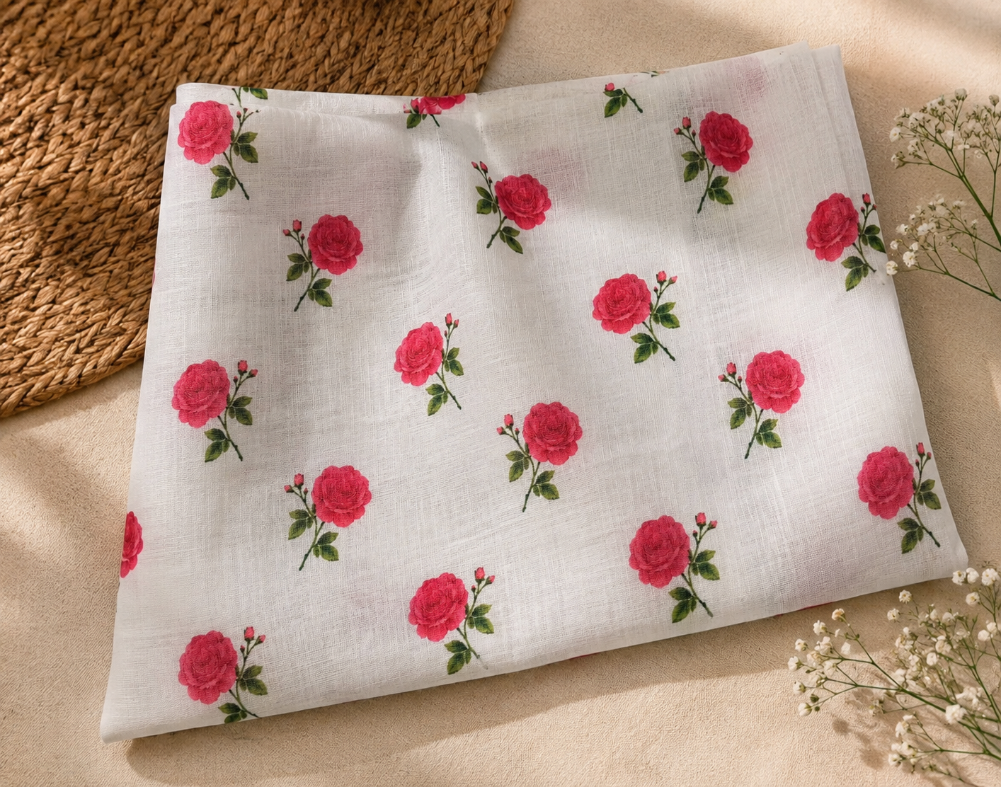 LINEN COTTON SAREE