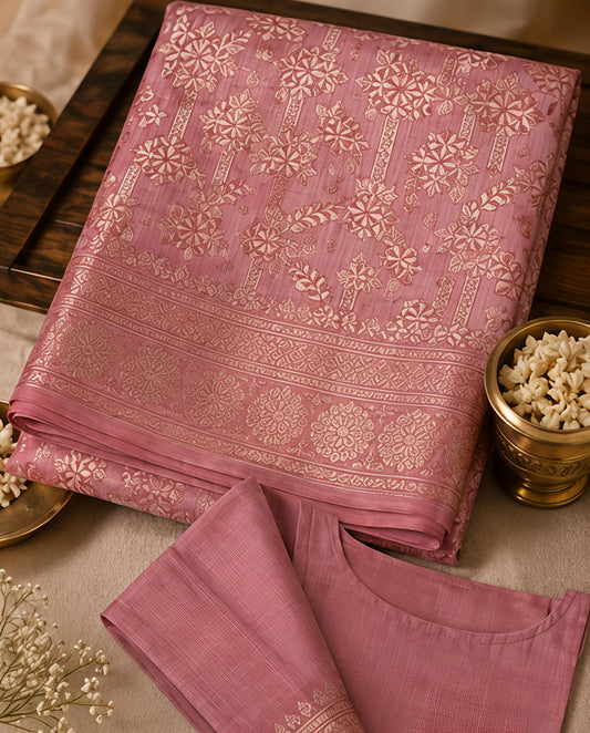LINEN COTTON SAREE