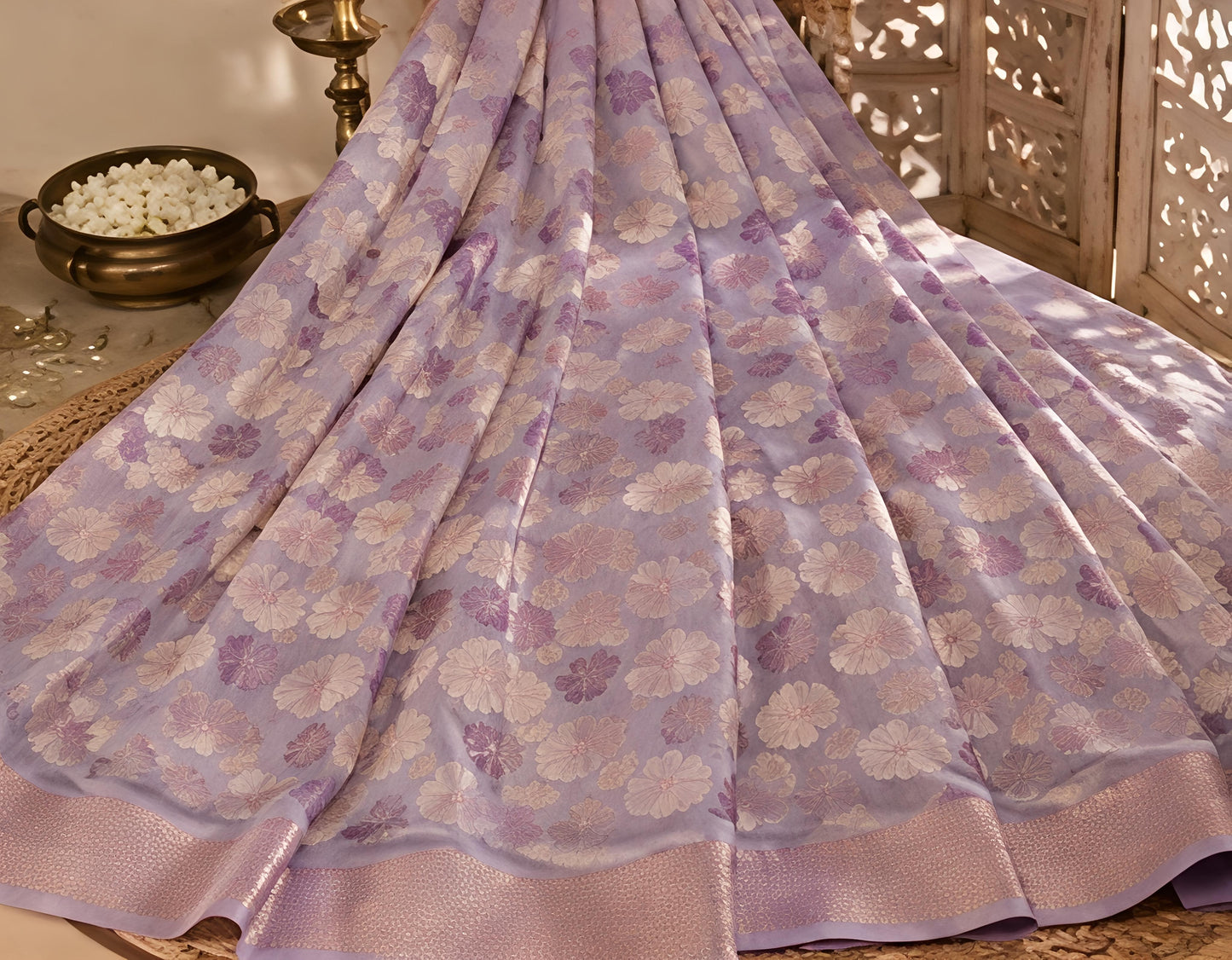 LINEN COTTON SAREE