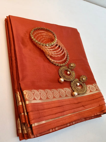 SEMI MYSORE CREPE SILK