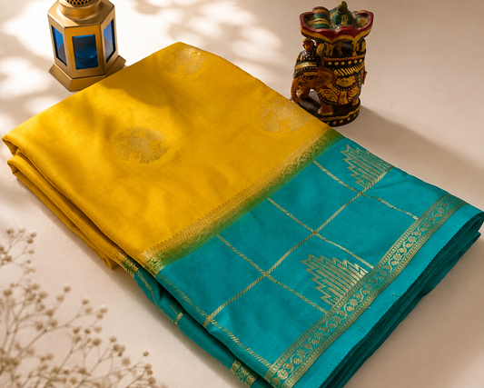 SEMI MYSORE CREPE SILK