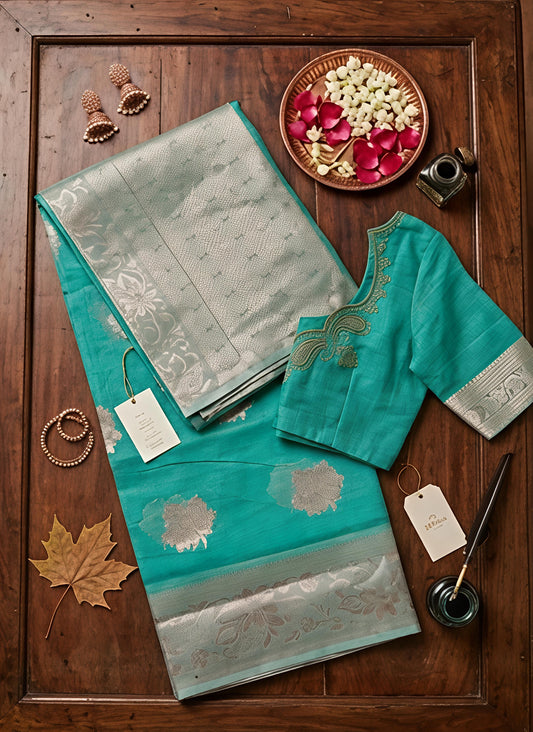 LINEN COTTON SAREE