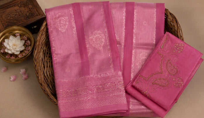 LINEN COTTON SAREE